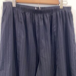 Blanque Stripe Stretch Pull On Culotte Wide Leg Pinstripe‌‌‌‌‌‌‌‌‌‌‌